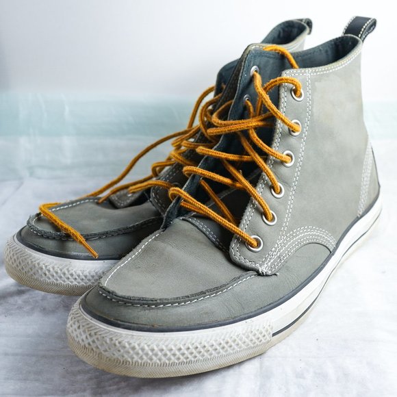 Chuck Taylor All Star Hi Top Soft Leather Boots - Picture 5 of 9